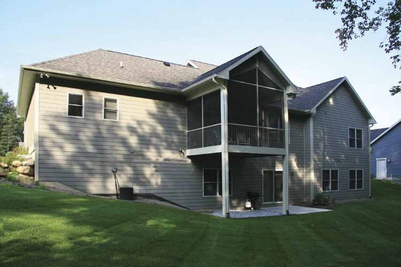 Home Plan - Exterior - Rear Elevation for Craftsman House Plan #928-132 - 2 bed, 2.5 bath