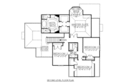 European Style House Plan - 5 Beds 3 Baths 2766 Sq/Ft Plan #119-291 