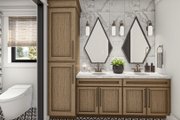 Modern Style House Plan - 3 Beds 1.5 Baths 1277 Sq/Ft Plan #455-571 Interior 