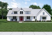 Farmhouse Style House Plan - 4 Beds 2.5 Baths 3190 Sq/Ft Plan #1070-19 