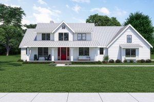 Farmhouse Exterior - Front Elevation Plan #1070-19