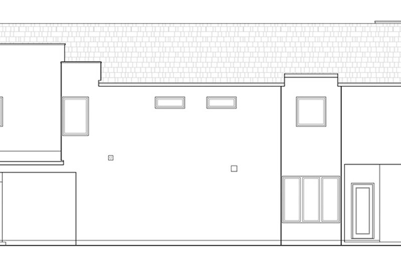 Architectural House Design - Exterior - Other Elevation for Contemporary House Plan #1021-12 - 4 bed, 4.5 bath