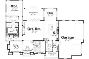 Modern Style House Plan - 4 Beds 3.5 Baths 3571 Sq/Ft Plan #455-358 