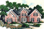 Traditional Style House Plan - 3 Beds 3.5 Baths 3099 Sq/Ft Plan #30-342 