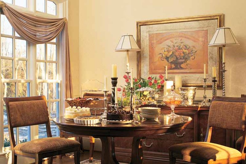 Architectural House Design - Interior - Dining Room 1 for Country House Plan #429-299 - 3 bed, 2.5 bath