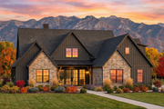 Farmhouse Style House Plan - 4 Beds 3 Baths 2823 Sq/Ft Plan #1096-141 Exterior 