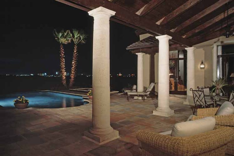 Dream House Plan - Exterior - Rear Elevation 1 for Mediterranean House Plan #1039-2 - 5 bed, 5 bath
