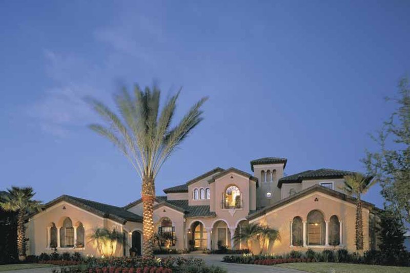 Dream House Plan - Exterior - Front Elevation 5 for Mediterranean House Plan #1039-2 - 5 bed, 5 bath