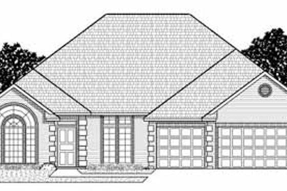 Exterior - Front Elevation for Traditional House Plan #65-106 - 4 bed, 3 bath