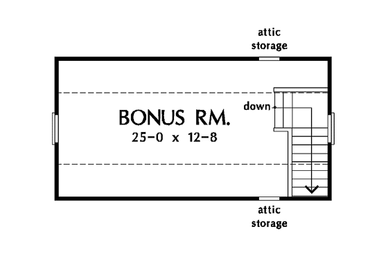 Floor Plan - Other Floor for Country House Plan #929-261 - 3 bed, 2.5 bath