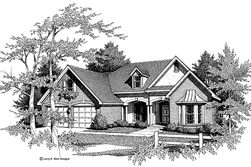 Dream House Plan - Ranch Exterior - Front Elevation Plan #952-116