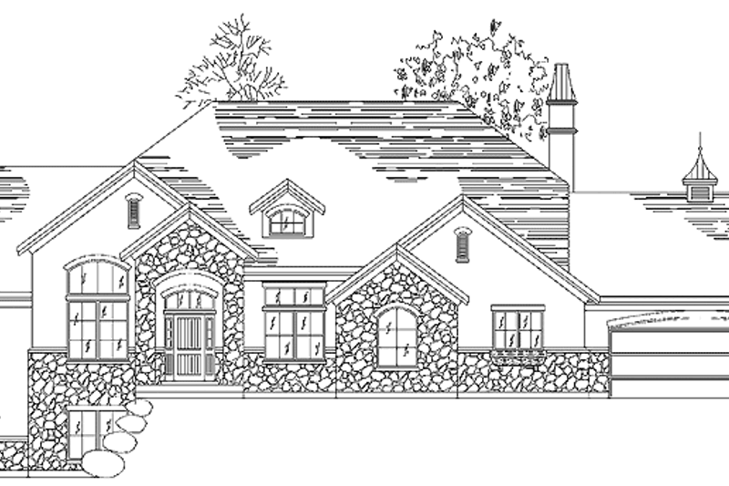 House Plan Design - Country Exterior - Front Elevation Plan #945-42
