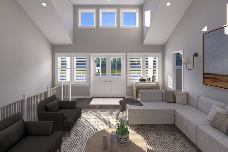 Dream House Plan - Interior - Family Room 1 for Cottage House Plan #1060-364 - 3 bed, 3.5 bath