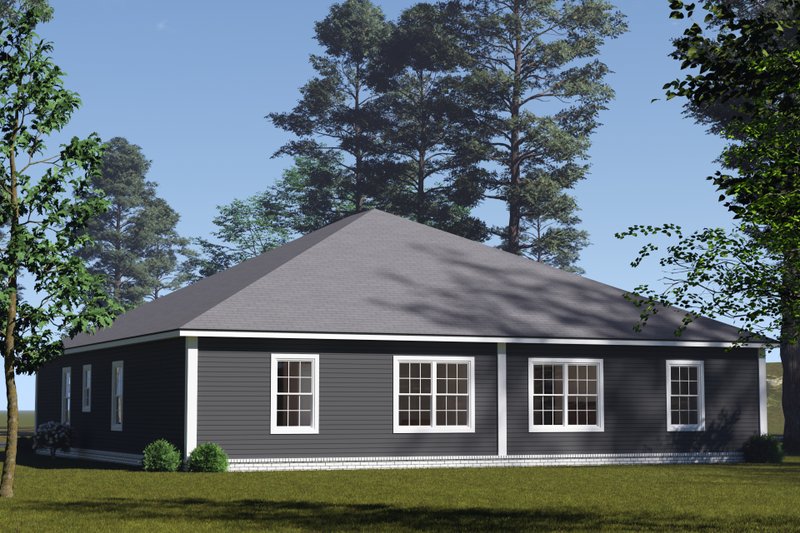 Home Plan - Exterior - Other Elevation 2 for Cottage House Plan #513-2380 - 3 bed, 2 bath