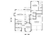 European Style House Plan - 4 Beds 2.5 Baths 2401 Sq/Ft Plan #48-459 
