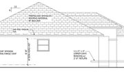 Mediterranean Style House Plan - 3 Beds 2 Baths 1331 Sq/Ft Plan #1058-33 