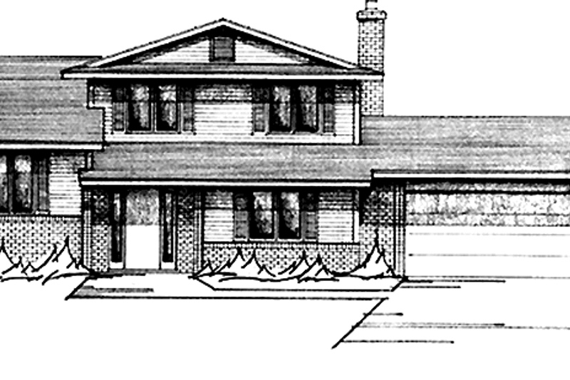 House Plan Design - Colonial Exterior - Front Elevation Plan #51-740