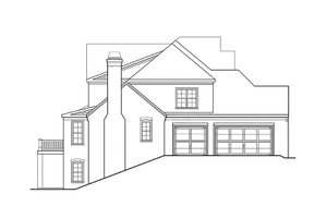 Exterior - Other Elevation 1 for Country House Plan #927-375 - 4 bed, 3.5 bath
