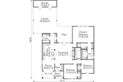 Farmhouse Style House Plan - 3 Beds 2 Baths 1539 Sq/Ft Plan #406-265 