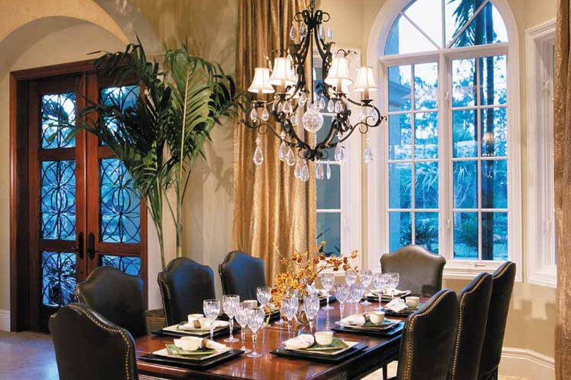 Dream House Plan - Interior - Dining Room for Mediterranean House Plan #930-314 - 3 bed, 4.5 bath