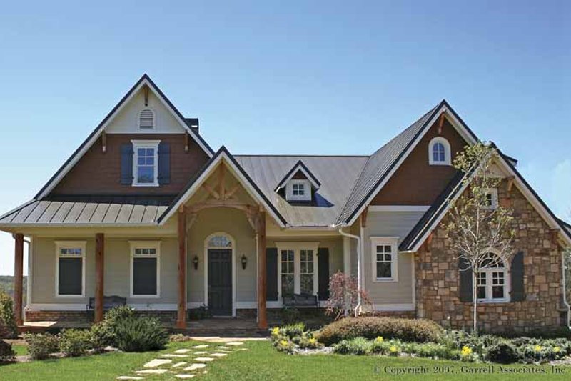 Home Plan - Traditional Exterior - Front Elevation Plan #54-256