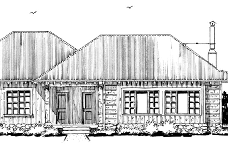 Home Plan - Exterior - Other Elevation for Country House Plan #942-28 - 1 bed, 1 bath