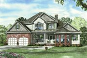 Traditional Style House Plan - 4 Beds 3 Baths 3343 Sq/Ft Plan #17-2802 
