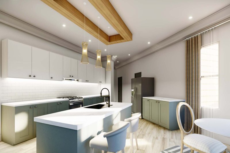 Home Plan - Interior - Kitchen for Ranch House Plan #54-428 - 3 bed, 2.5 bath