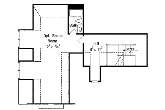 Floor Plan - Upper Floor for Country House Plan #927-415 - 4 bed, 3.5 bath