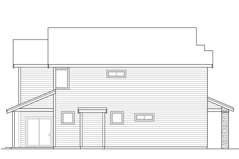 Dream House Plan - Exterior - Other Elevation for Traditional House Plan #124-1018 - 3 bed, 3 bath