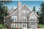 European Style House Plan - 3 Beds 2.5 Baths 3167 Sq/Ft Plan #23-2423 