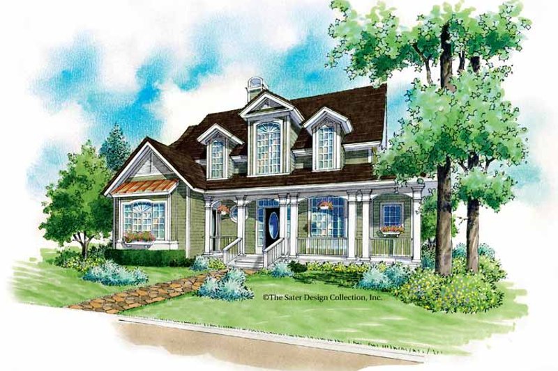 Dream House Plan - Victorian Exterior - Front Elevation Plan #930-181