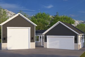 Traditional Exterior - Front Elevation Plan #1060-353