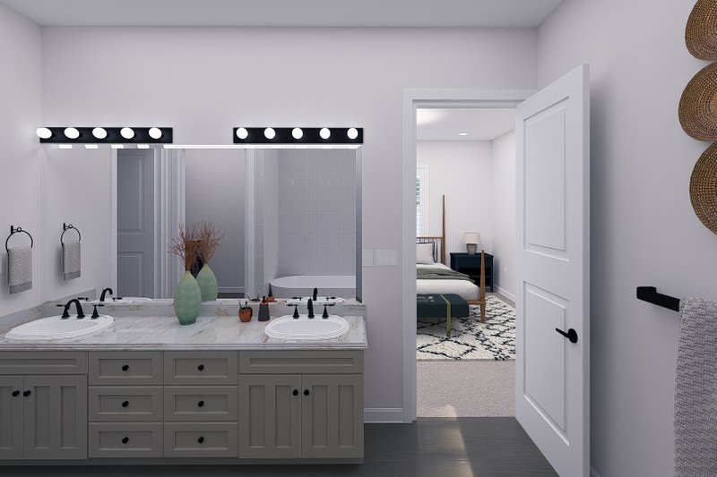 House Design - Interior - Master Bathroom for Farmhouse House Plan #1060-347 - 4 bed, 4.5 bath
