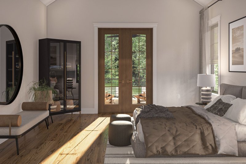 House Design - Interior - Master Bedroom for Modern House Plan #455-450 - 5 bed, 4.5 bath