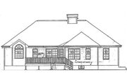 Traditional Style House Plan - 3 Beds 2 Baths 1821 Sq/Ft Plan #312-399 