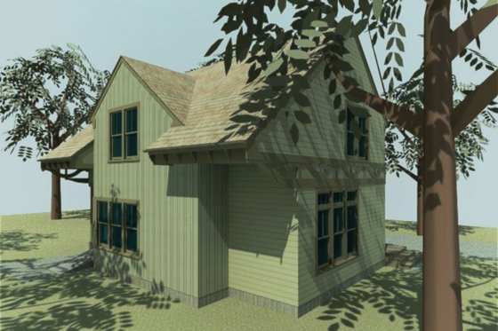 Exterior - Other Elevation for Cottage House Plan #925-3 - 3 bed, 2.5 bath