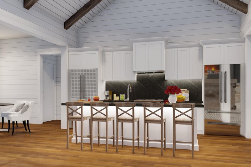 House Blueprint - Interior - Kitchen for Farmhouse House Plan #923-350 - 4 bed, 3.5 bath