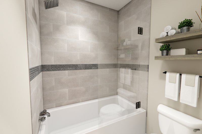 Home Plan - Interior - Master Bathroom for Bungalow House Plan #51-1399 - 3 bed, 2 bath
