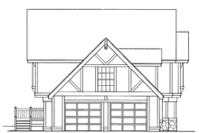 Architectural House Design - Tudor Exterior - Other Elevation Plan #1037-37