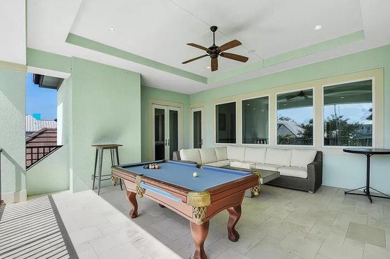 Exterior - Outdoor Living 2 for Beach House Plan #548-20 - 4 bed, 4.5 bath