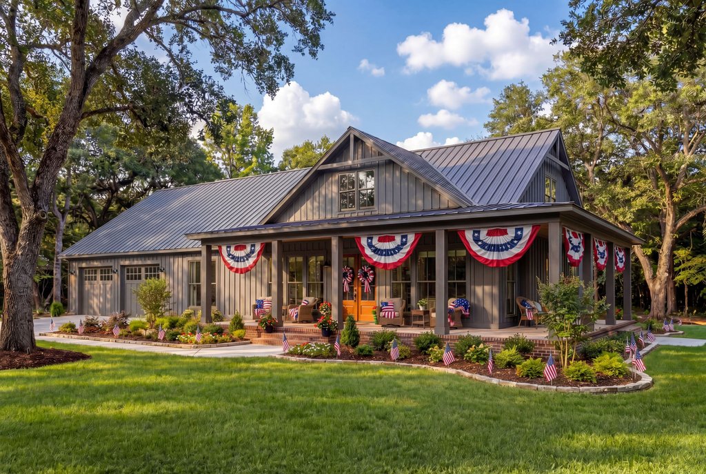 Exterior - Front Elevation 2 for Barndominium House Plan #430-416 - 3 bed, 2.5 bath