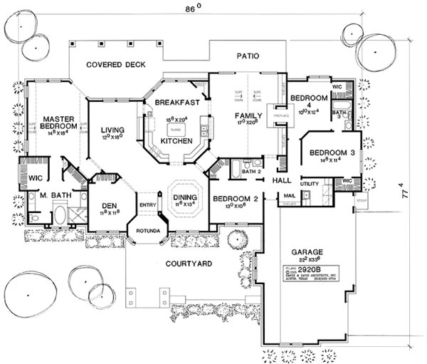 Dream House Plan - European Floor Plan - Main Floor Plan #472-335