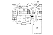 Colonial Style House Plan - 4 Beds 3.5 Baths 3190 Sq/Ft Plan #927-815 