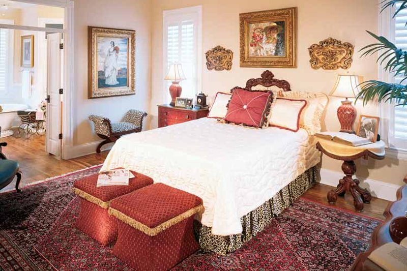Architectural House Design - Interior - Bedroom for Classical House Plan #429-85 - 4 bed, 3.5 bath
