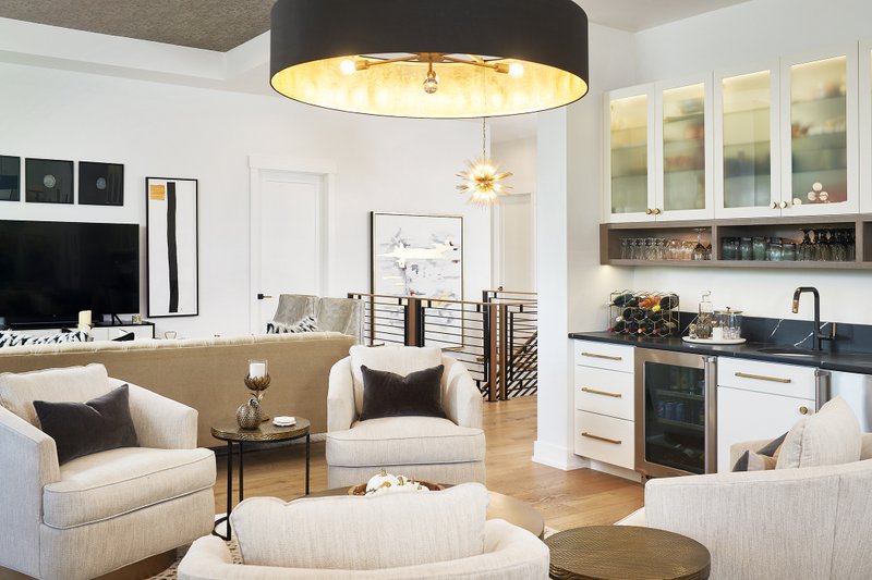 Home Plan - Interior - Family Room 1 for Contemporary House Plan #928-381 - 3 bed, 2.5 bath