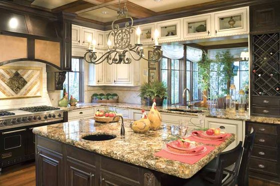 Interior - Kitchen for Traditional House Plan #48-877 - 4 bed, 4.5 bath