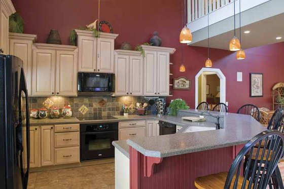 Interior - Kitchen 3 for Country House Plan #17-3266 - 5 bed, 3 bath