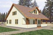 Cottage Style House Plan - 3 Beds 3 Baths 1934 Sq/Ft Plan #117-212 