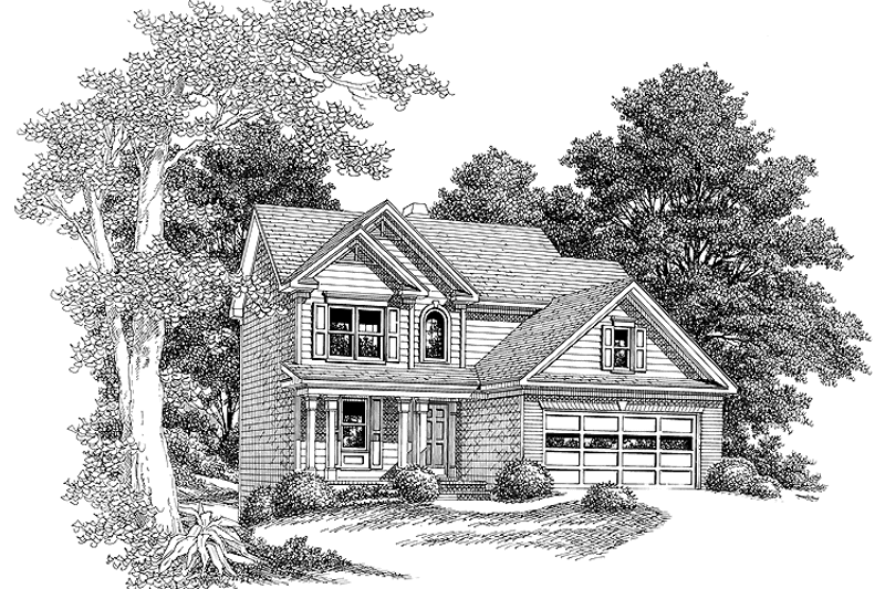 Dream House Plan - Exterior - Front Elevation 3 for Country House Plan #927-332 - 3 bed, 2.5 bath
